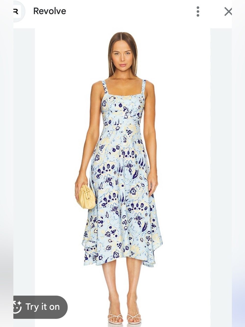 ALC - Harlow Dress in Ice Water Multi